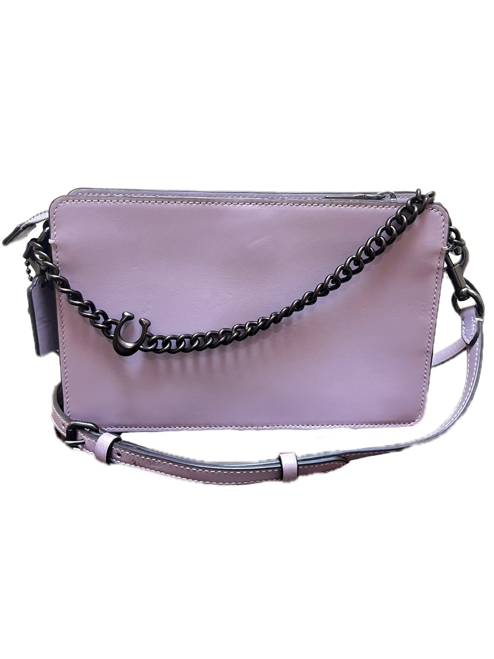 Coach Signature Chain Lavender & Plum Crossbody
